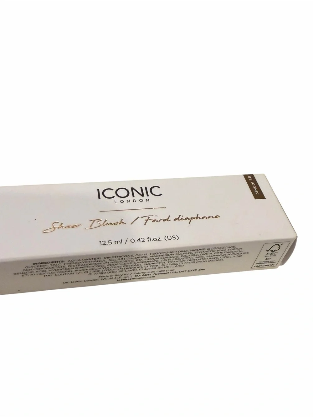 ICONIC London 12 sheer